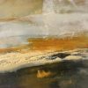 Rising breath of the Golden Valley, encaustic on panel, 20 x 20 cm, Isabelle Gaborit 2026 Isabelle Gaborit 2027
